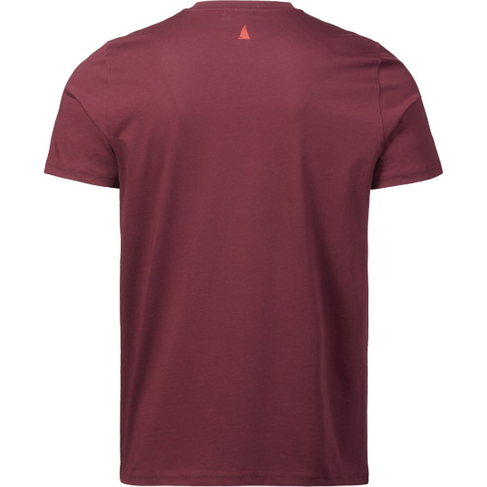 2023 Musto Mens Marina Short Sleeve Tee 82513 - Windsor Wine